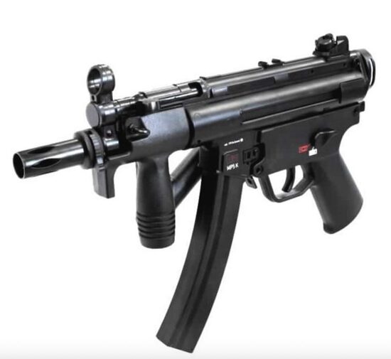 Pistola Mitragliatrice Scarrellante CO2 MP5K Heckler & Koch - potenza inferiore ai 7,5 joule - marca Umarex